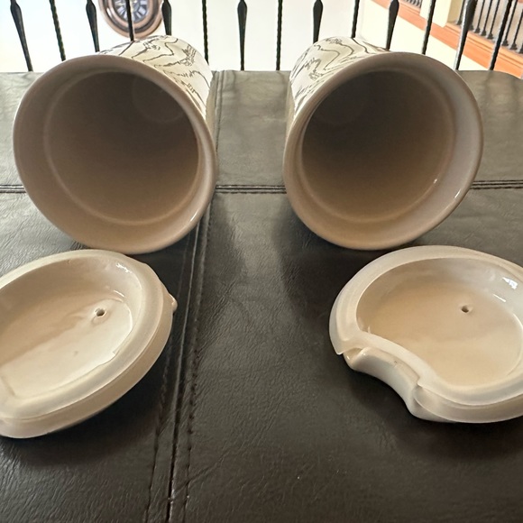 Rae Dunn Happy / Laugh tall cups - Picture 6 of 6